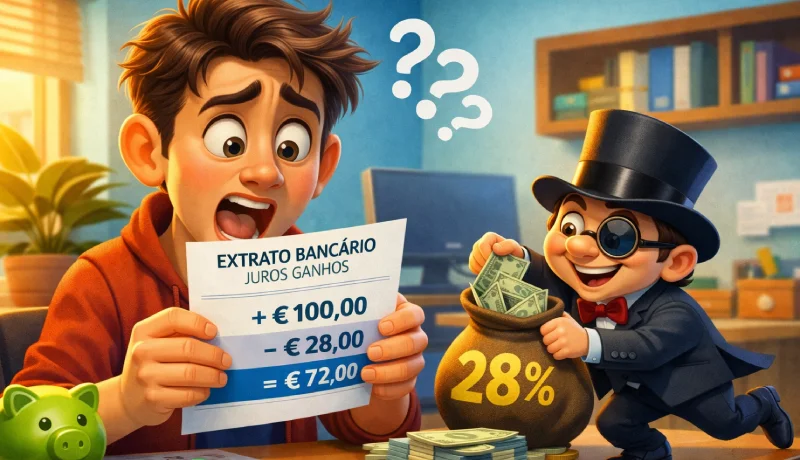 Retenção na fonte juros depósitos